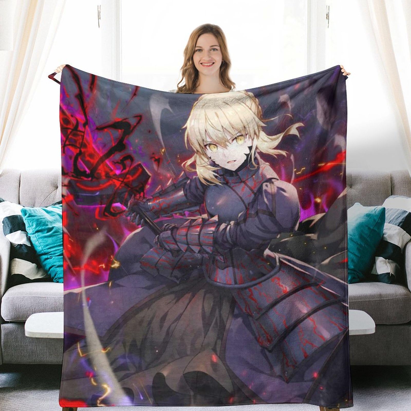 FGO アルトリア·ペンドラゴンB2Wスエードタペストリー C100 でぶねこ